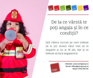 Read more about the article De la ce vârstă te poți angaja și în ce condiții?