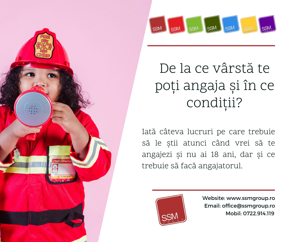 Read more about the article De la ce vârstă te poți angaja și în ce condiții?